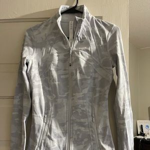 Lululemon Jacket. White Camo